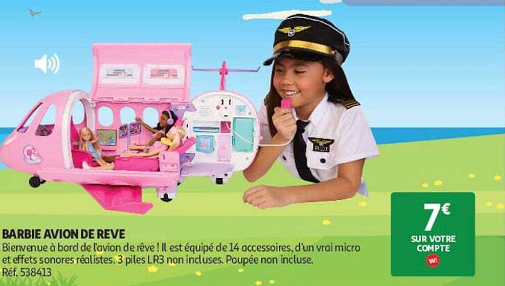 BARBIE AVION DE REVE