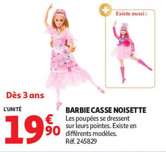 BARBIE CASSE NOISETTE