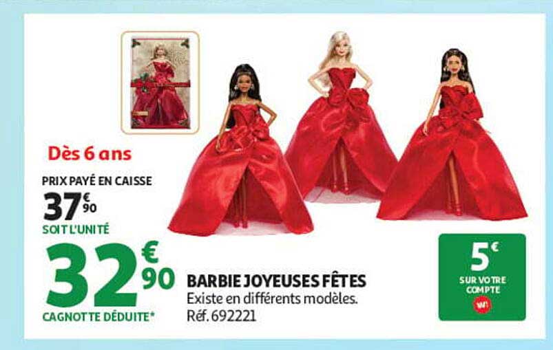 BARBIE JOYEUSES FÊTES