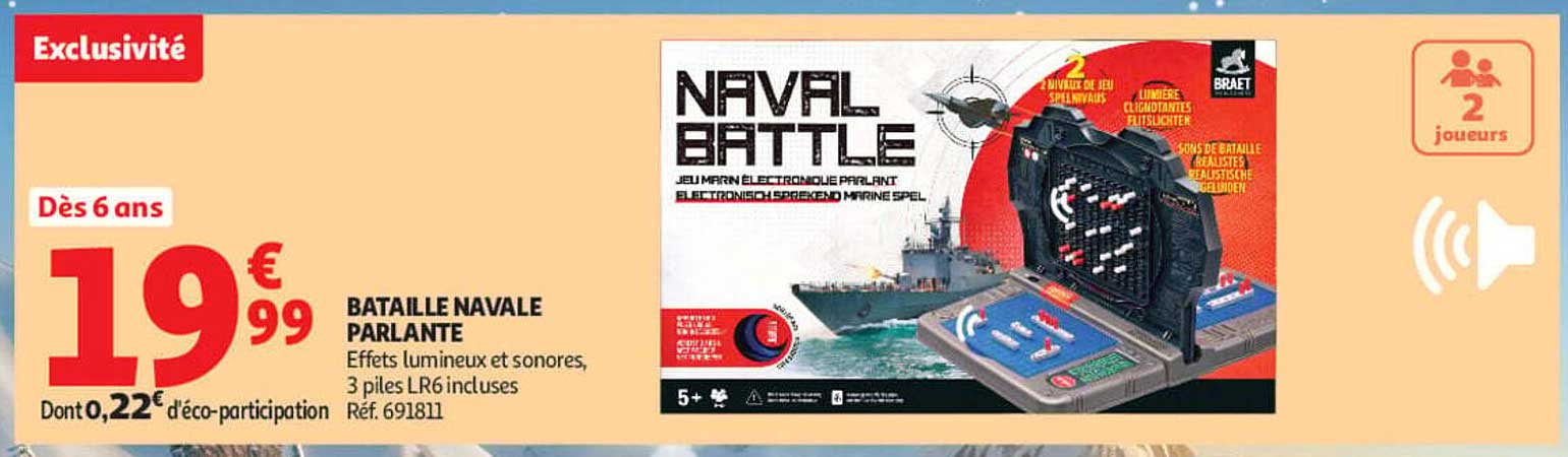 BATAILLE NAVALE PARLANTE