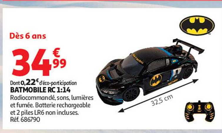 BATMOBILE RC 1:14