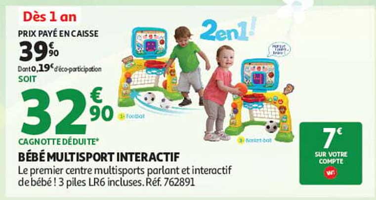 BÉBÉMULTISPORT INTERACTIF