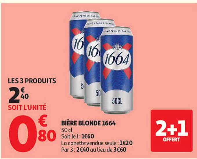 BIÈRE BLONDE 1664