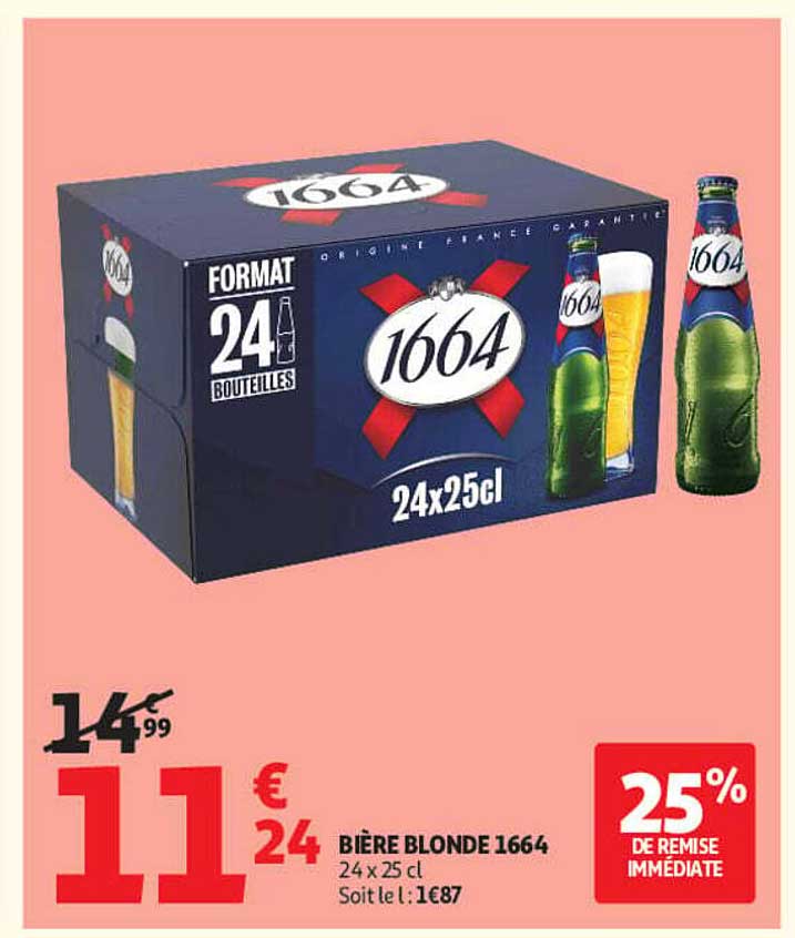 BIÈRE BLONDE 1664
