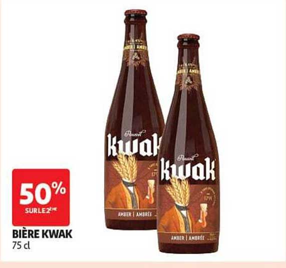 BIÈRE KWAK 75 cl