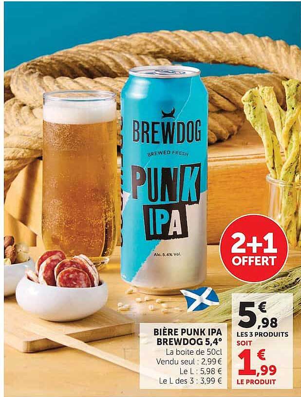 BIÈRE PUNK IPA BREWDOG 5,4°