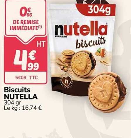 Biscuits NUTELLA 304 gr