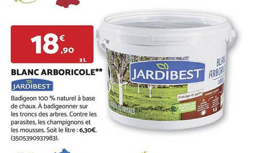 BLANC ARBORICOLE**