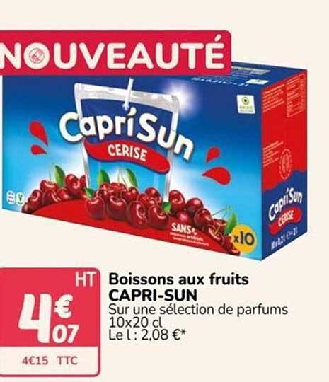 Boissons aux fruits CAPRI-SUN