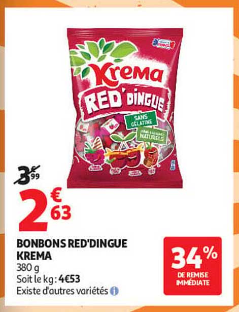 BONBONS RED'DINGUE KREMA