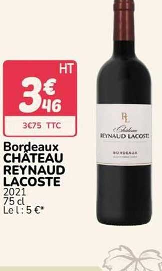 Bordeaux CHÂTEAU REYNAUD LACOSTE