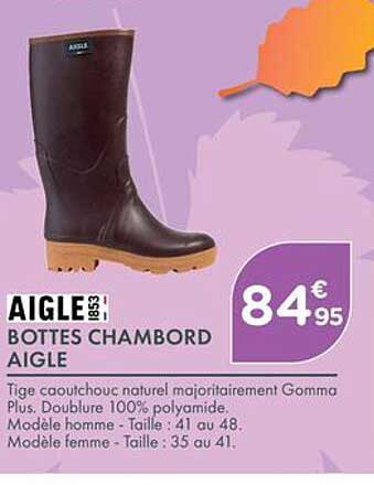 BOTTES CHAMBORD AIGLE