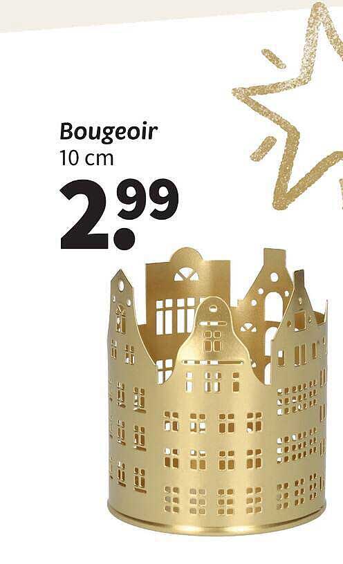 Bougeoir 10 cm