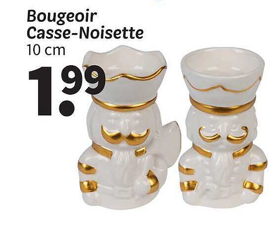 Bougeoir Casse-Noisette 10 cm