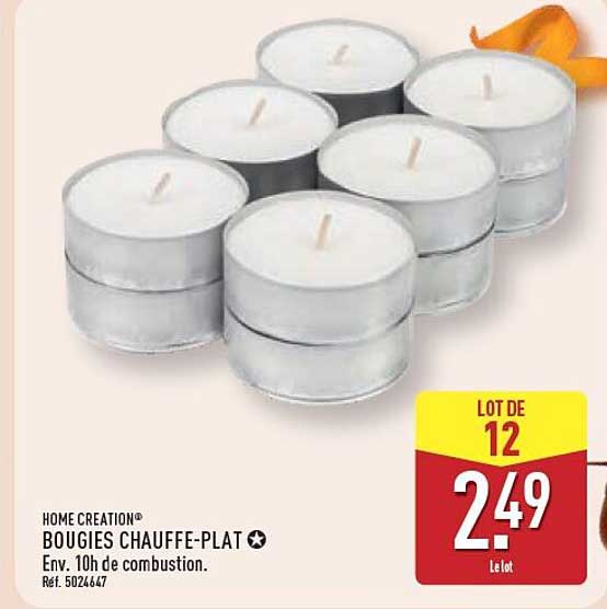 BOUGIES CHAUFFE-PLAT