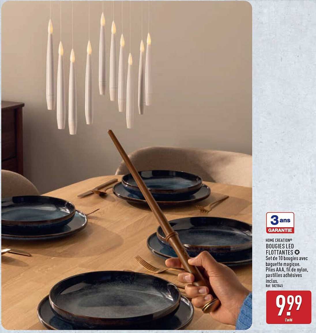 BOUGIES LED FLOTTANTES