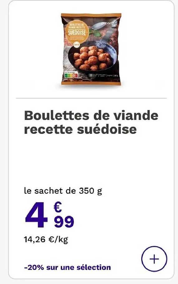 Boulettes de viande recette suédoise