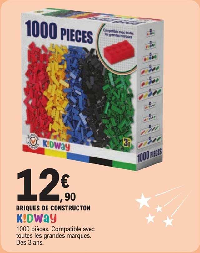 BRIQUES DE CONSTRUCTON KIDWAY