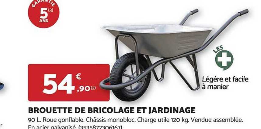 BROUETTE DE BRICOLAGE ET JARDINAGE
