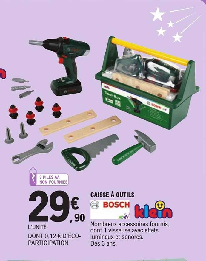 CAISSE À OUTILS BOSCH mini klein
