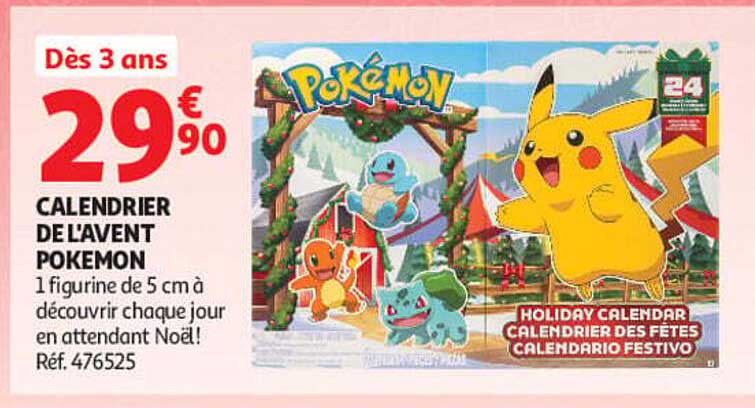 CALENDRIER DE L'AVENT POKEMON