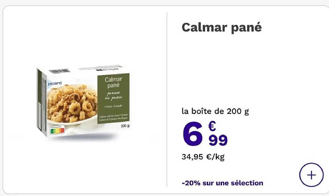 Calmar pané
