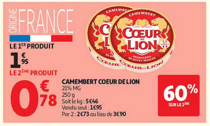 CAMEMBERT COEUR DE LION