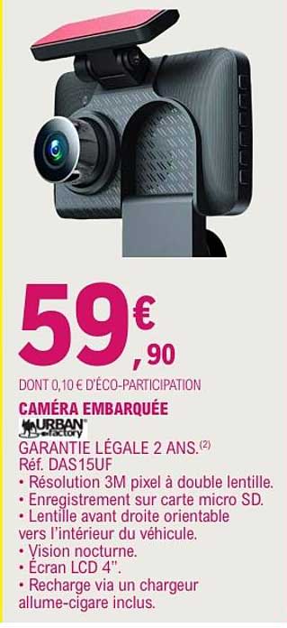 CAMÉRA EMBARQUÉE URBAN ROADGACY