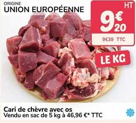 Cari de chèvre avec os