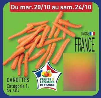 CAROTTES Catégorie 1. Réf. 6336
