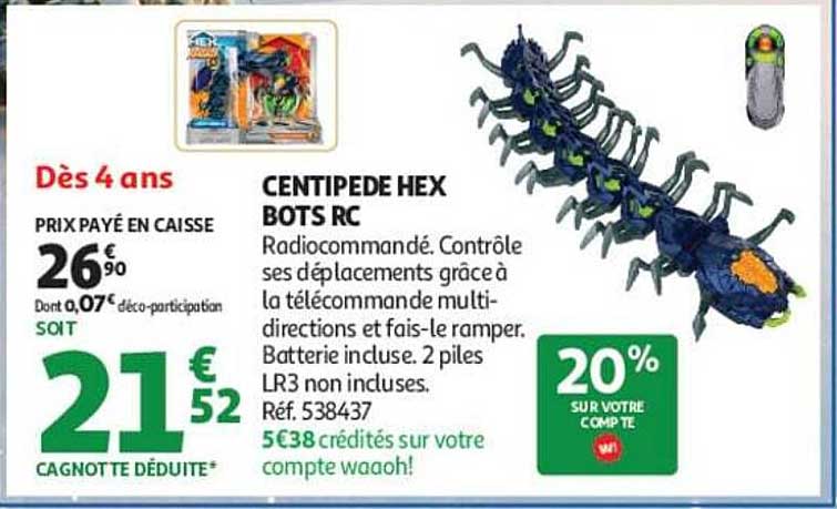 CENTIPEDE HEX BOTS RC