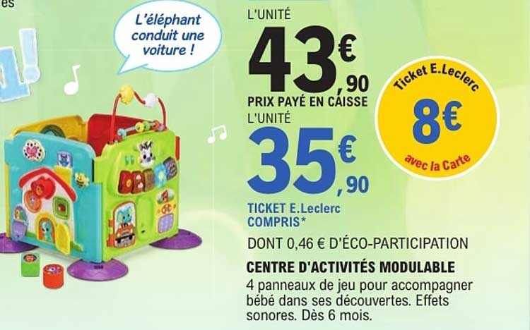 CENTRE D'ACTIVITÉS MODULABLE