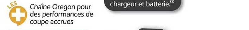 Chaîne Oregon pour des performances de coupe accrues