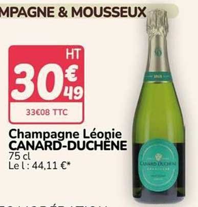 Champagne Léonie CANARD-DUCHENE 75 cl