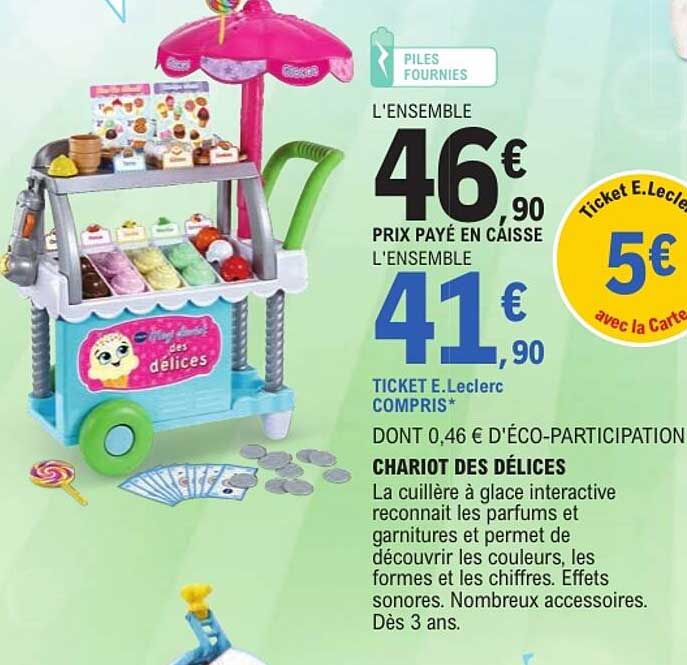 CHARIOT DES DÉLICES
