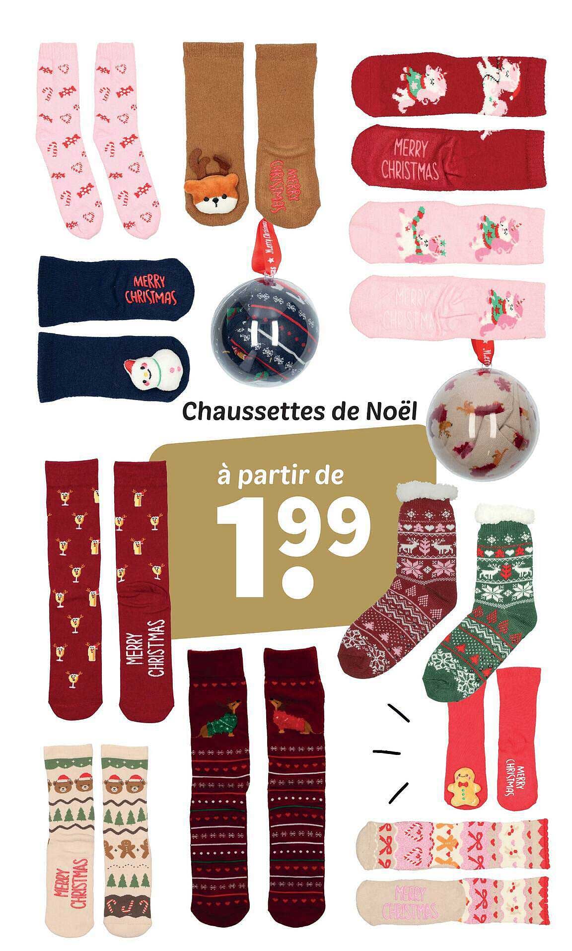Chaussettes de Noël