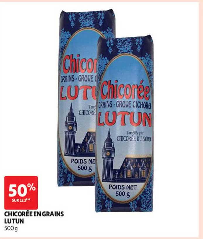 CHICORÉE EN GRAINS LUTUN 500 g