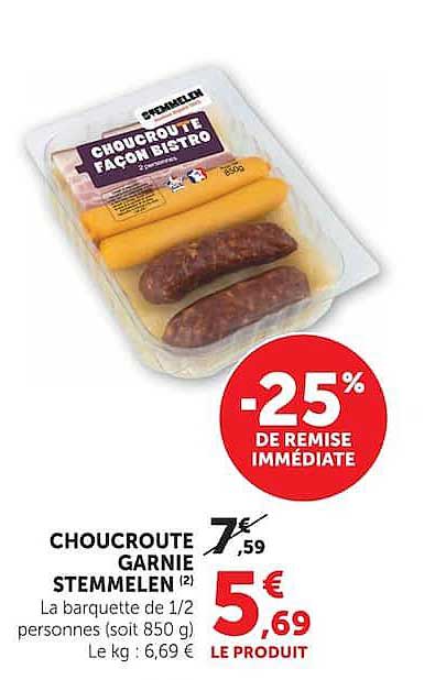 CHOUCROUTE GARNIE STEMMELEN (2)