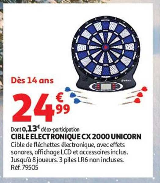 CIBLE ELECTRONIQUE CX 2000 UNICORN