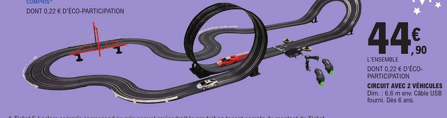 CIRCUIT AVEC 2 VÉHICULES