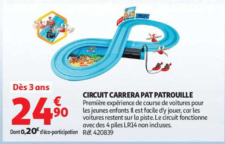 CIRCUIT CARRERA PAT PATROUILLE