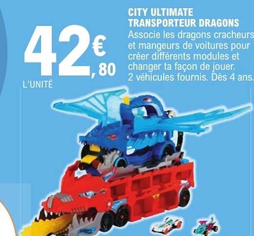 CITY ULTIMATE TRANSPORTEUR DRAGONS