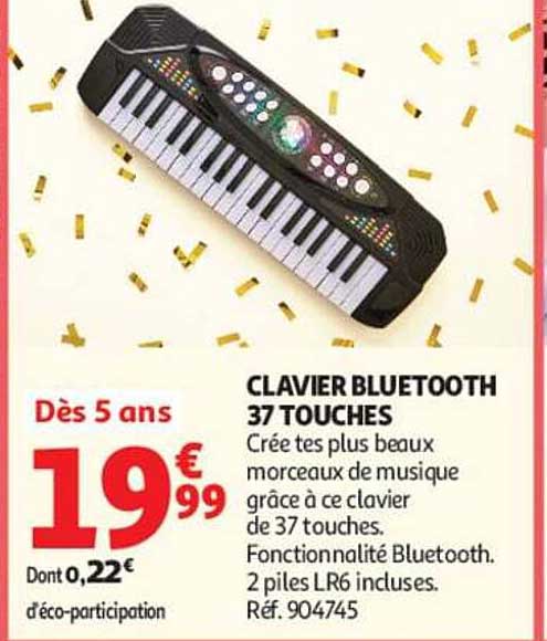 CLAVIER BLUETOOTH 37 TOUCHES