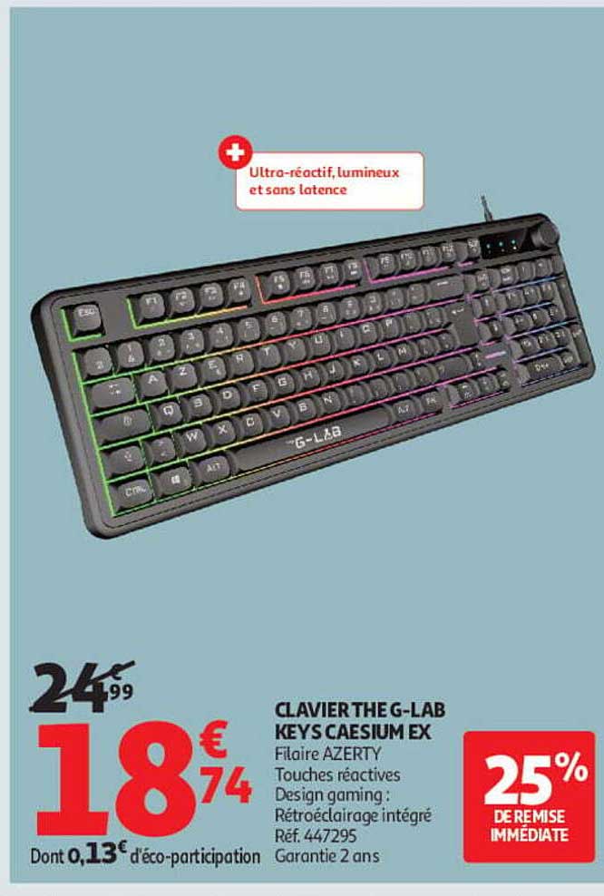 CLAVIER THE G-LAB KEYS CAESIUM EX
