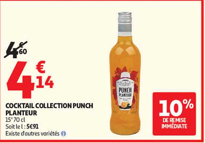 COCKTAIL COLLECTION PUNCH PLANTEUR