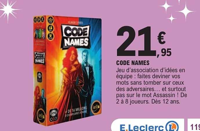 CODE NAMES