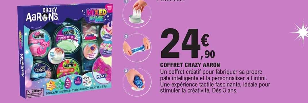 COFFRET CRAZY AARON