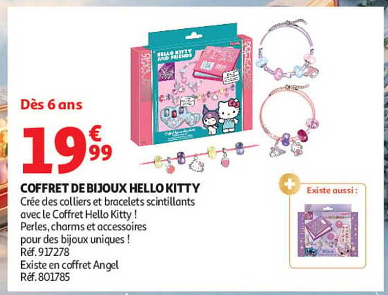 COFFRET DE BIJOUX HELLO KITTY