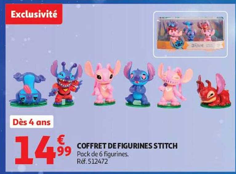 COFFRET DE FIGURINES STITCH