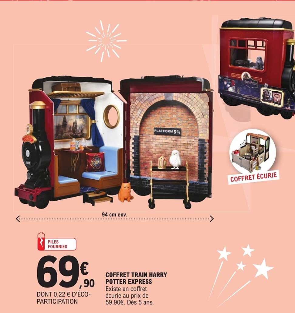 COFFRET TRAIN HARRY POTTER EXPRESS
